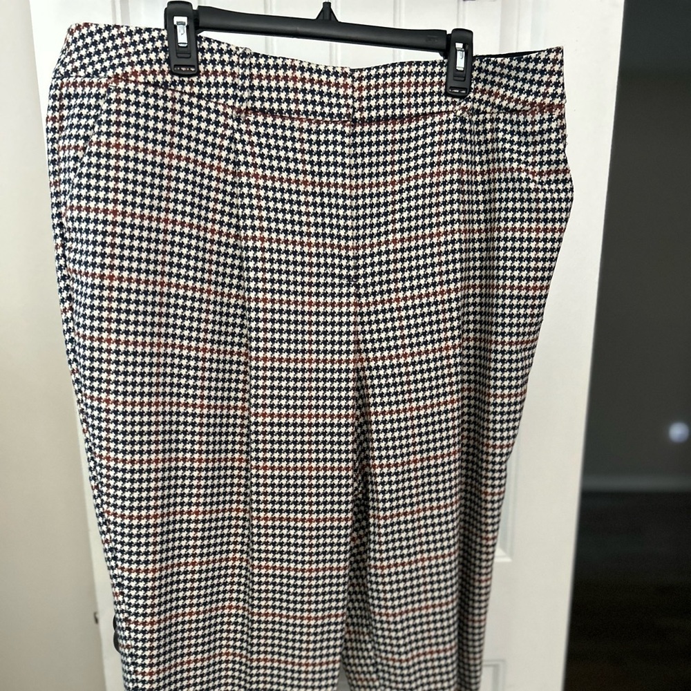 Stylish Houndstooth Pants
